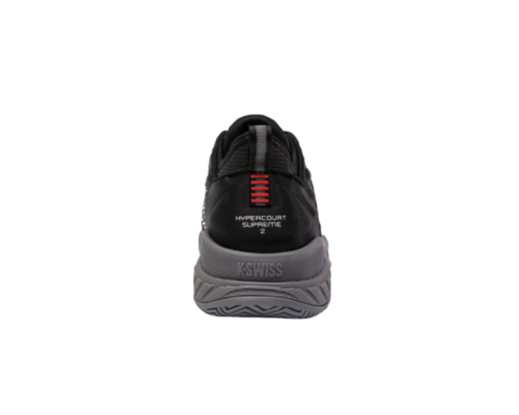 K-Swiss K-Swiss Hypercourt Supreme 2 Men's, Black/Gray (09071-038-M)
