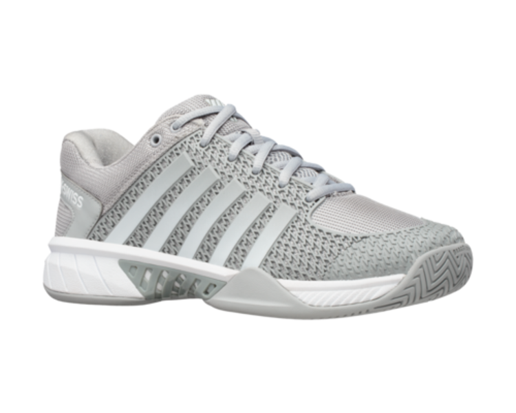 K-Swiss K-Swiss Express Light Pickleball Wide Women's, Silver/Gray (97292-072-W)