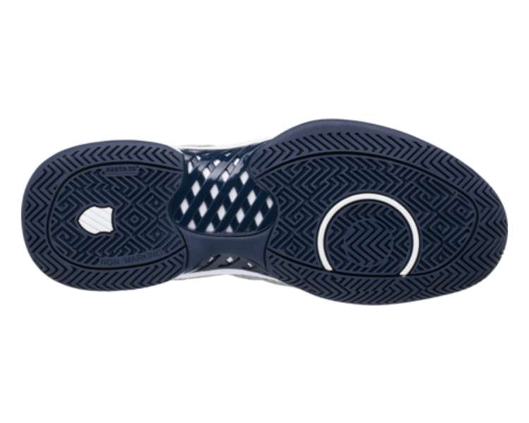 K-Swiss K-Swiss Express Light Pickleball Wide Men's, Silver/Gray (07291-082-W)