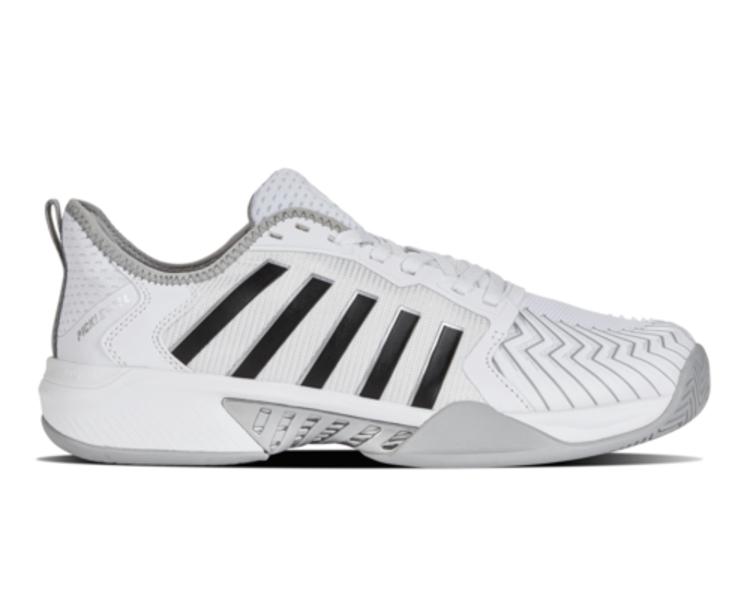 K-Swiss K-Swiss Men's Pickleball Supreme, White/Black (07916-162-M)