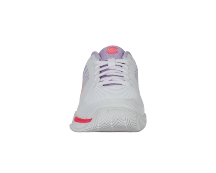 K-Swiss K-Swiss Hypercourt Express 2 Women's  Wide, WH/ORCHPT/NEOBLZ (96807-182-W),