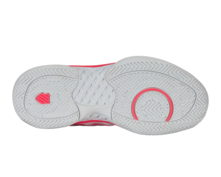 K-Swiss K-Swiss Hypercourt Express 2 Women's  Wide, WH/ORCHPT/NEOBLZ (96807-182-W),