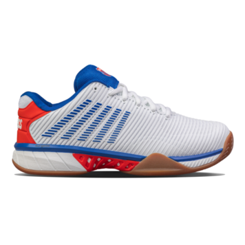 K-Swiss K-Swiss Men's Indoor, WHT/RED (04397-953-M)