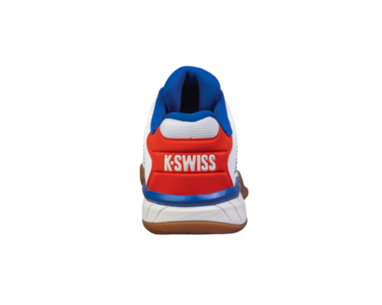 K-Swiss K-Swiss Men's Indoor, WHT/RED (04397-953-M)