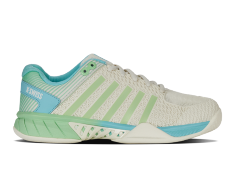 K-Swiss K-Swiss Express Light Pickleball Wide Women's, EGRET/PATINA GRN (97292-258-W)