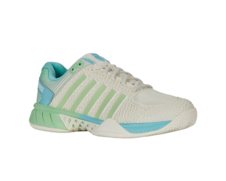 K-Swiss K-Swiss Express Light Pickleball Wide Women's, EGRET/PATINA GRN (97292-258-W)