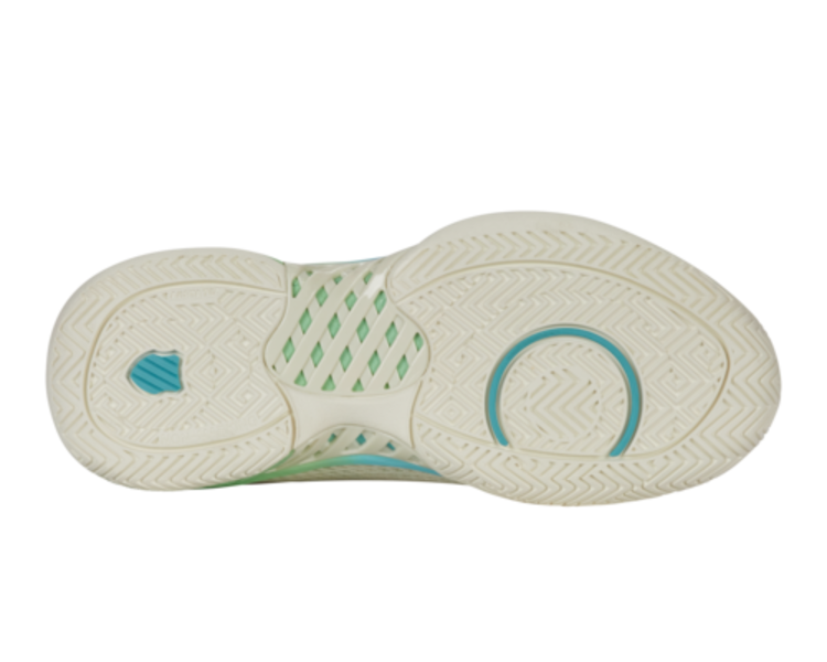 K-Swiss K-Swiss Express Light Pickleball Wide Women's, EGRET/PATINA GRN (97292-258-W)