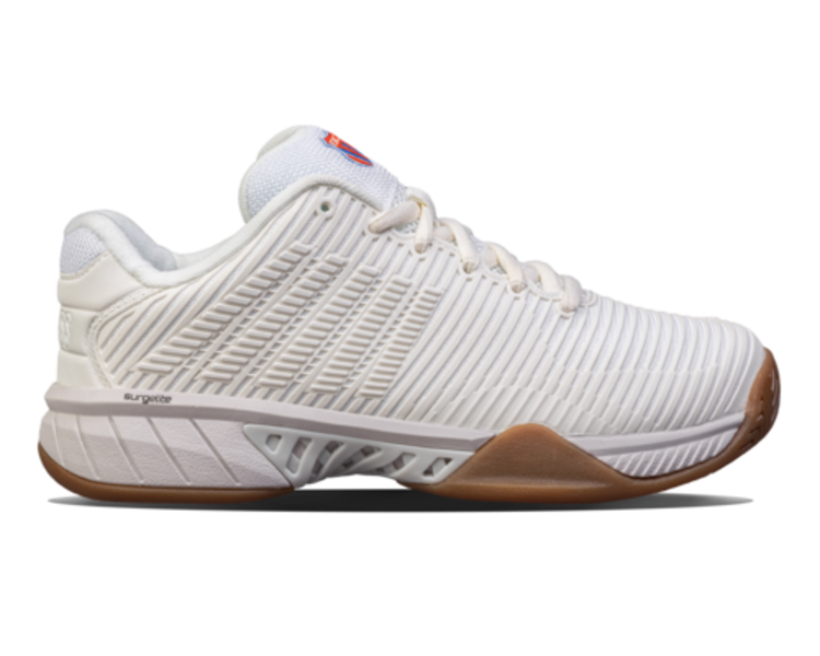K-Swiss K-Swiss Hypercourt Express 2 Indoor Women's, BRIGHT WHITE/GUM (94397-954-M)