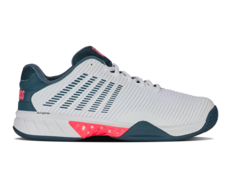 K-Swiss Hypercourt Express 2 Men's,  WH/STRGZR/NEONBLZ (06613-129-M)