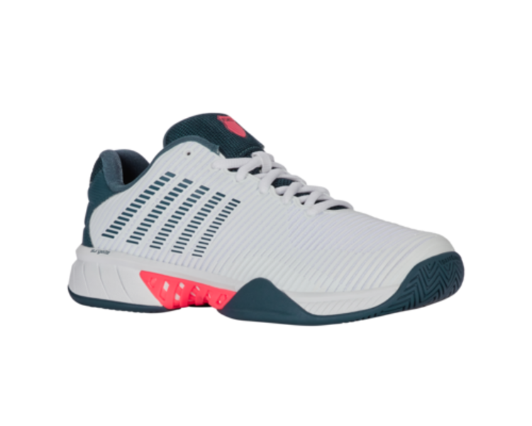 K-Swiss Hypercourt Express 2 Men's,  WH/STRGZR/NEONBLZ (06613-129-M)