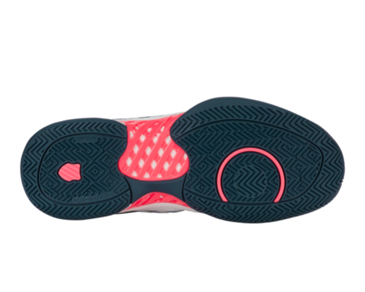 K-Swiss Hypercourt Express 2 Men's,  WH/STRGZR/NEONBLZ (06613-129-M)