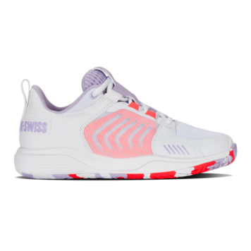 K-Swiss K-Swiss Hypercourt Ultrashot Team Women's, WHT/ORCHPTL/NEONBLZ (97395-182-M)