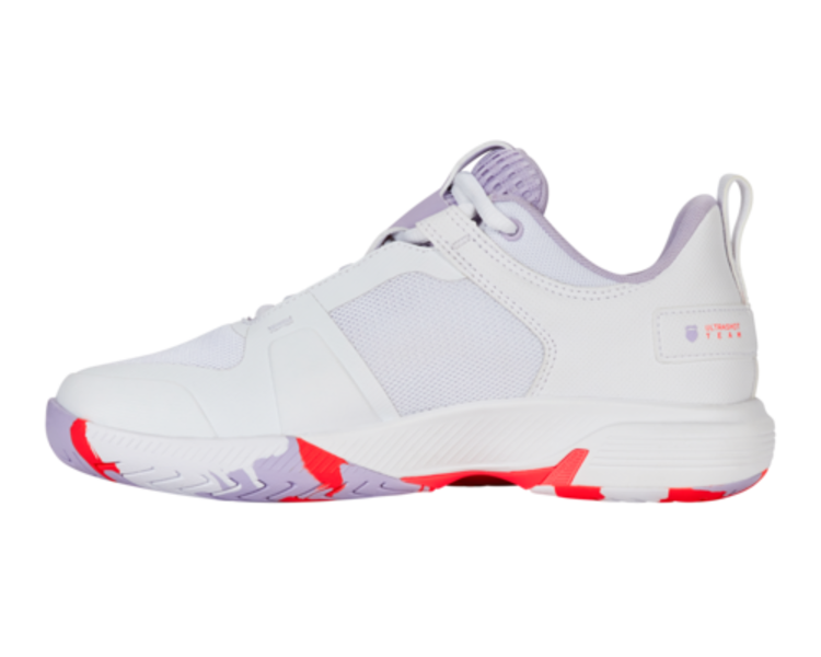 K-Swiss K-Swiss Hypercourt Ultrashot Team Women's, WHT/ORCHPTL/NEONBLZ (97395-182-M)