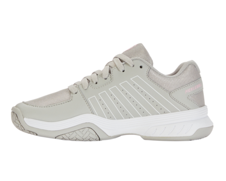 K-Swiss K-Swiss Women's Court Express Pickleball, Gray/White (98552-023-M)