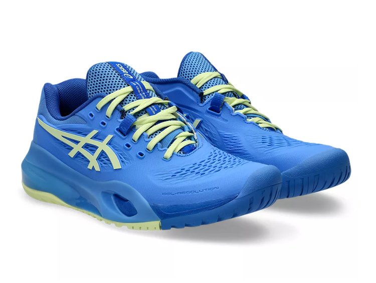 Asics Gel-Resolution X Women, Blue Coast / Huddle Yellow (1042A279-400)