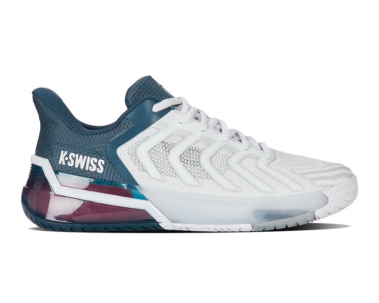 K-Swiss K-Swiss Ultrashot 4 Men's, WHT/STRGZR/NEONBLAZ(04437-129-M)