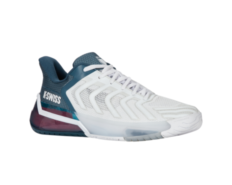 K-Swiss K-Swiss Ultrashot 4 Men's, WHT/STRGZR/NEONBLAZ(04437-129-M)