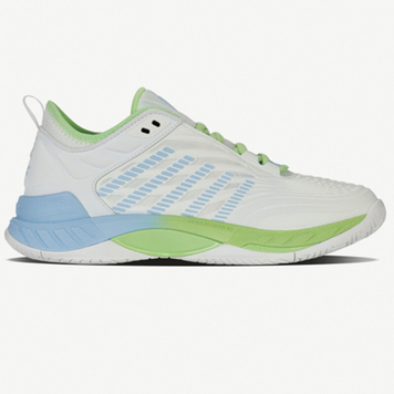 K-Swiss K-Swiss Hypercourt Supreme 2 Women's, White/Blue/Green (99071-134-M)