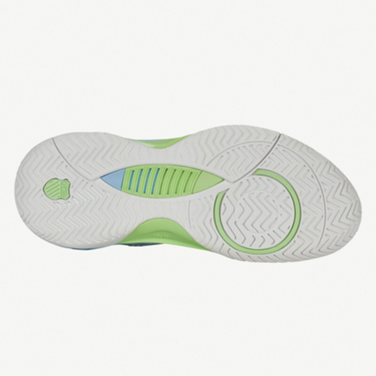 K-Swiss K-Swiss Hypercourt Supreme 2 Women's, White/Blue/Green (99071-134-M)