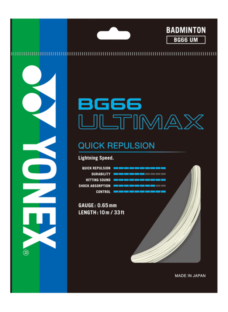 Yonex Yonex BG66 Ultimax Badminton String set