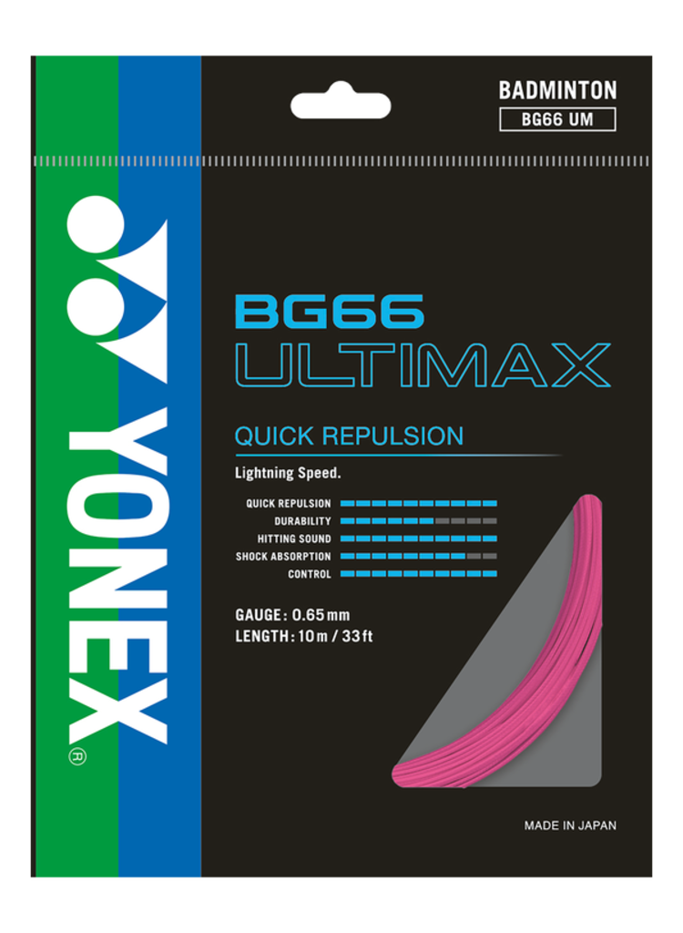 Yonex Yonex BG66 Ultimax Badminton String set