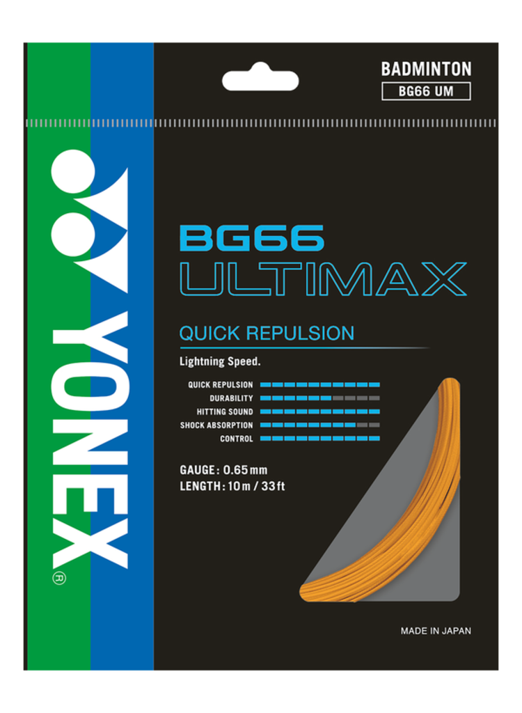 Yonex Yonex BG66 Ultimax Badminton String set