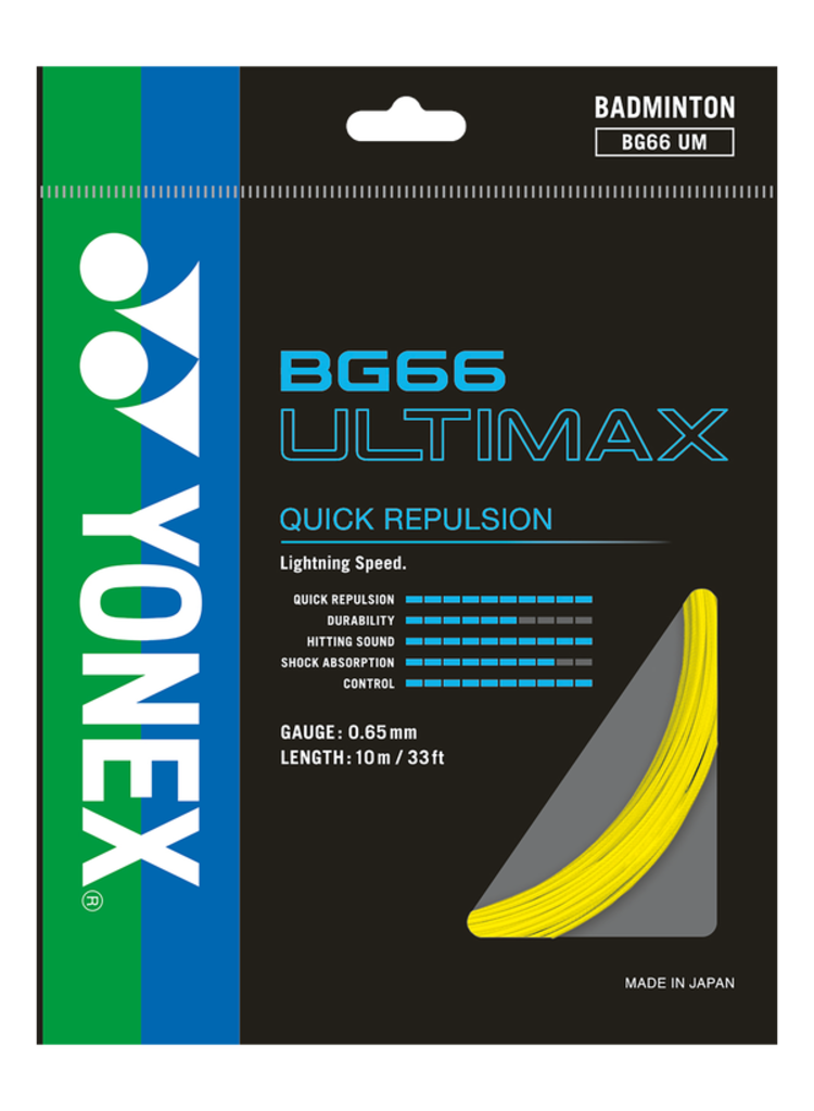 Yonex Yonex BG66 Ultimax Badminton String set