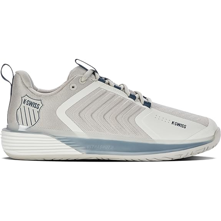K-Swiss Ultrashot 3 Men's, White/Moonstruck/Teal (06988-161