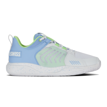 K-Swiss K-Swiss Hypercourt Ultrashot Team Women's, White/Blue/Green (97395-112-M)