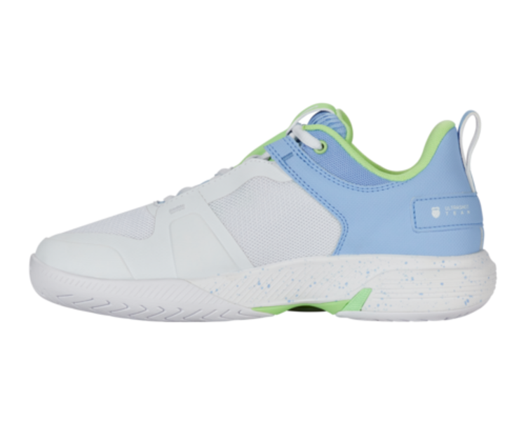 K-Swiss K-Swiss Hypercourt Ultrashot Team Women's, White/Blue/Green (97395-112-M)