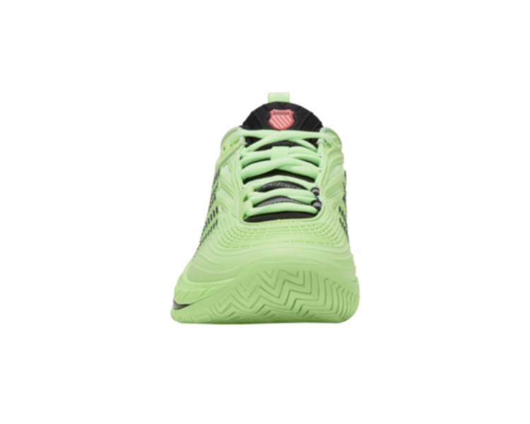 K-Swiss K-Swiss Hypercourt Supreme 2 Men's, SOFT NEON GREEN/BLACK/NEON LAVA(09071-306-M)