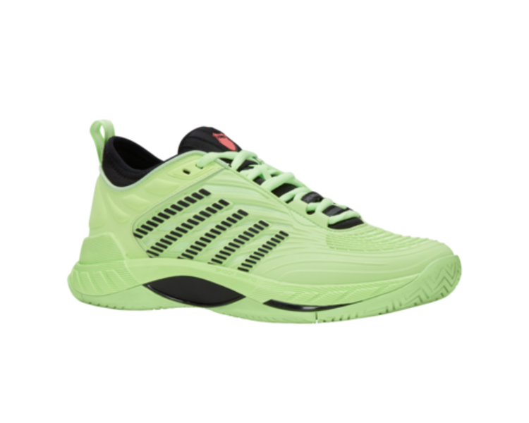 K-Swiss K-Swiss Hypercourt Supreme 2 Men's, SOFT NEON GREEN/BLACK/NEON LAVA(09071-306-M)