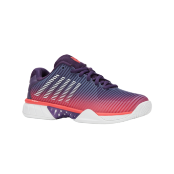 K-Swiss K-Swiss Hypercourt Express 2 Women's , PURPLE PLUMERIA/WHITE/HOT CORAL (96613-593-M)