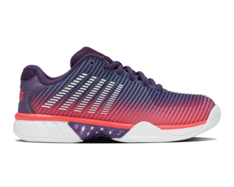 K-Swiss K-Swiss Hypercourt Express 2 Women's , PURPLE PLUMERIA/WHITE/HOT CORAL (96613-593-M)