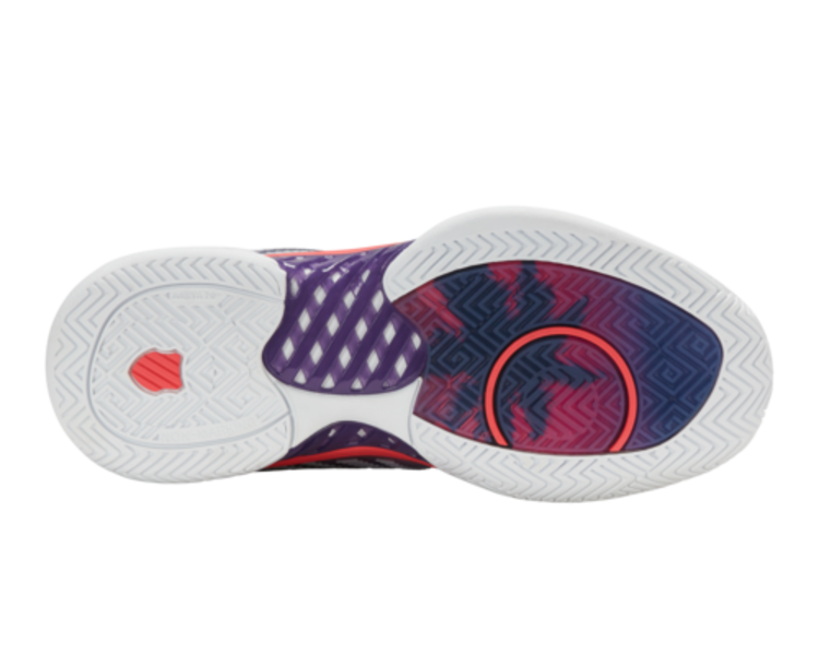 K-Swiss K-Swiss Hypercourt Express 2 Women's , PURPLE PLUMERIA/WHITE/HOT CORAL (96613-593-M)