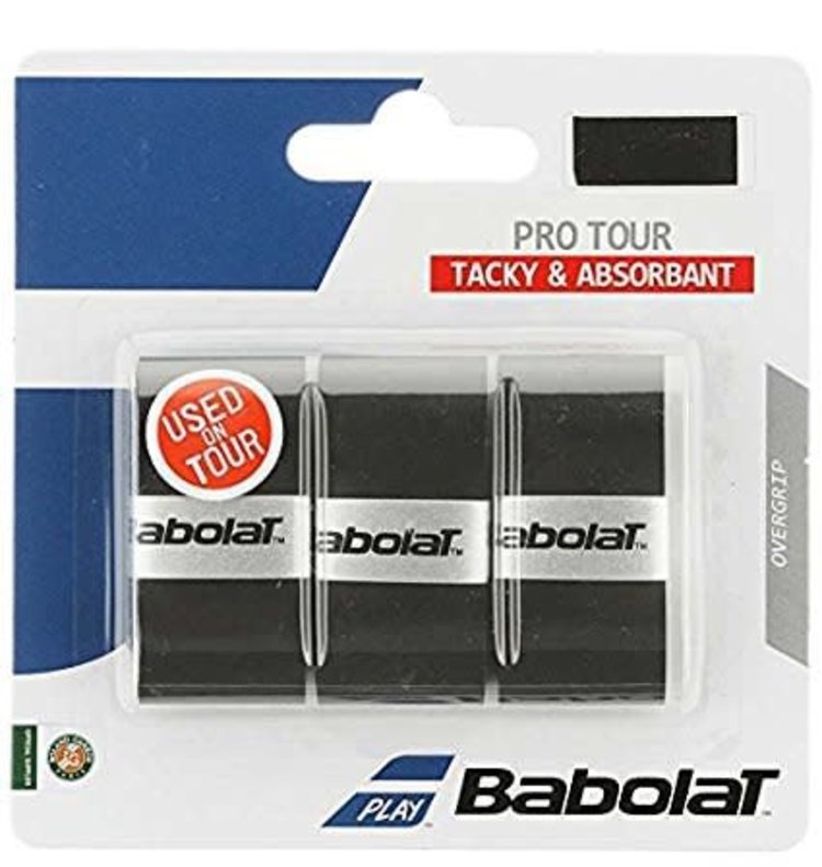 Babolat BABOLAT Pro Tour Grip, Pack of 3
