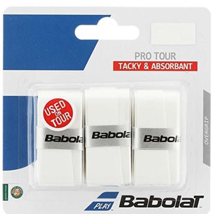 Babolat BABOLAT Pro Tour Grip, Pack of 3