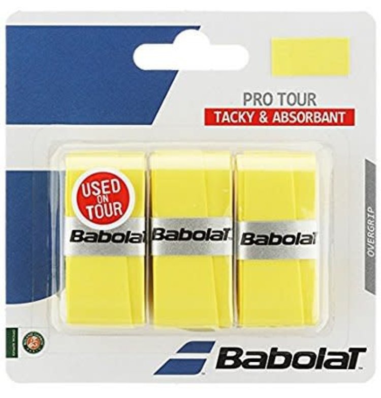 Babolat BABOLAT Pro Tour Grip, Pack of 3