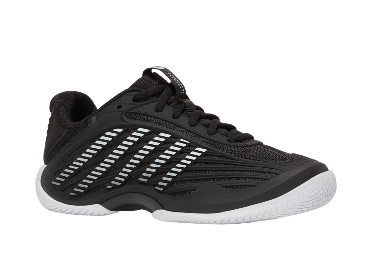 K-Swiss K-Swiss Hypercourt Express 3 Women's Wide 2E, Black/White (94606-002-W)