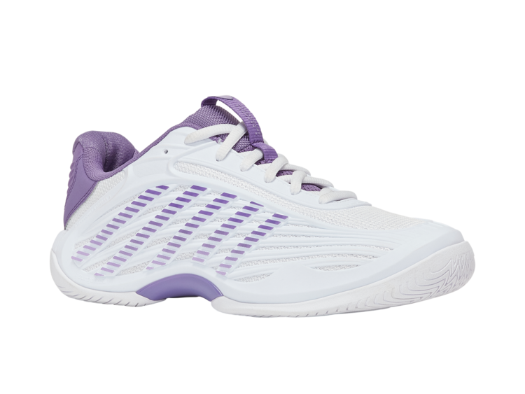 K-Swiss K-Swiss Hypercourt Express 3 Women's , White/Lunar Rock/Purple Haze (94603-160-M)