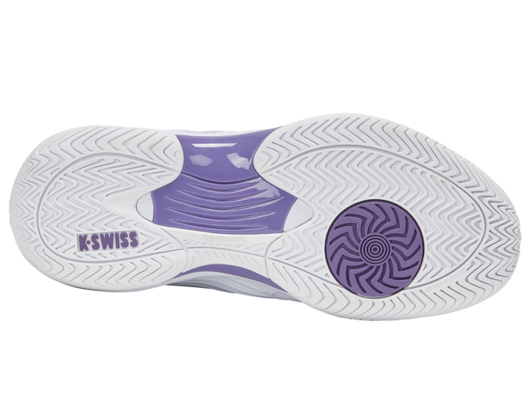 K-Swiss K-Swiss Hypercourt Express 3 Women's , White/Lunar Rock/Purple Haze (94603-160-M)