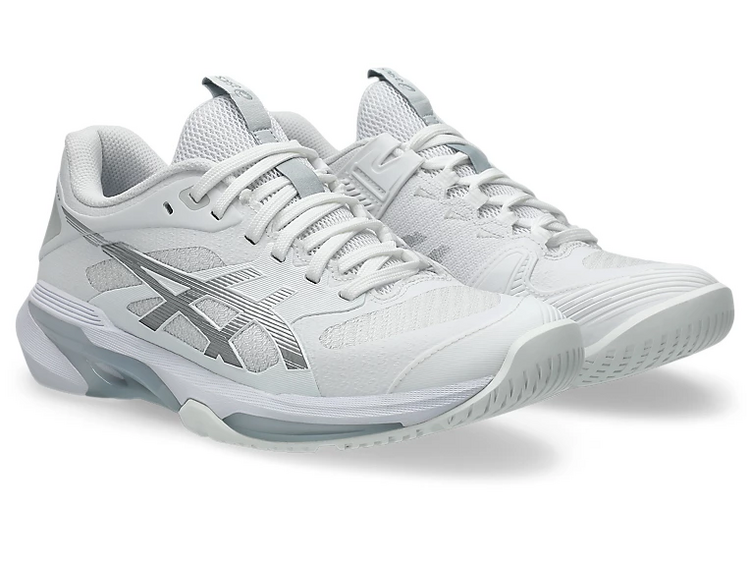 Asics Asics Solution Speed FF 4 Women's, White/Silver (1042A307-101)
