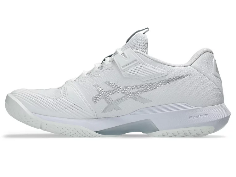 Asics Asics Solution Speed FF 4 Women's, White/Silver (1042A307-101)