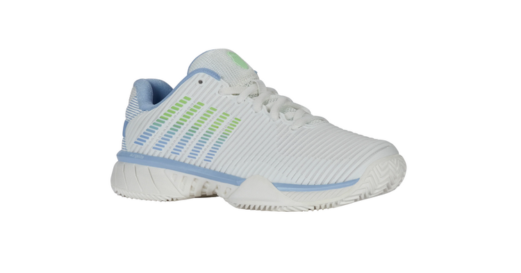 K-Swiss K-Swiss Hypercourt Express 2 Clay Women's, White/Blue/Green (96614-126-M)