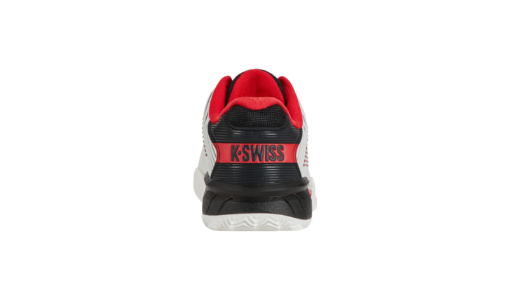 K-Swiss Hypercourt Express 2 HB Clay Men's, White/Red (06614-104-M)