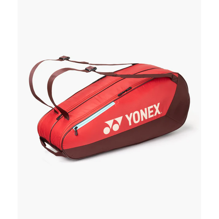 Yonex Team Racquet Bag 6-Pack, Ruby Red - Cayman Sports - Tennis