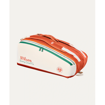 Wilson Wilson Roland Garros 9PK Tennis Bag, Cream (not eligible for free shipping)