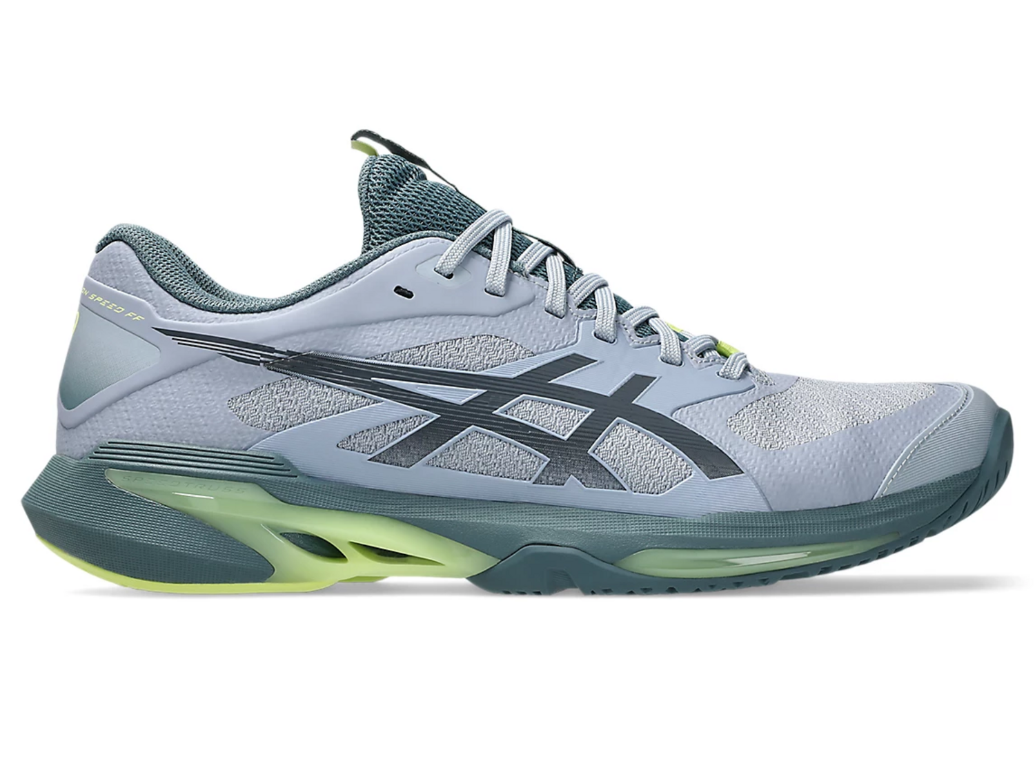 Asics Solution Speed FF 4 Men's, Grey Blue/Ironclad (1041A532-400