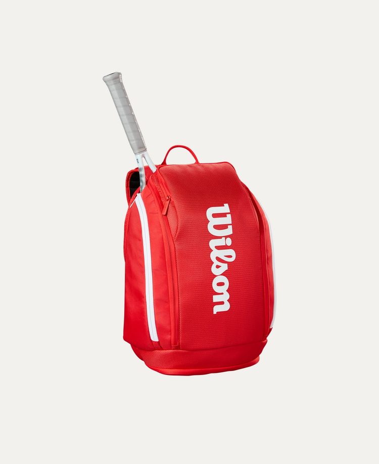 Wilson Wilson Super Tour Backpack Tennis Bag, Red