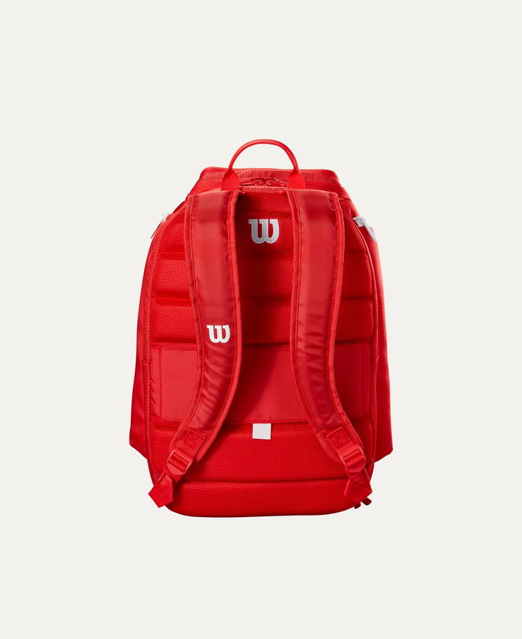 Wilson Wilson Super Tour Backpack Tennis Bag, Red